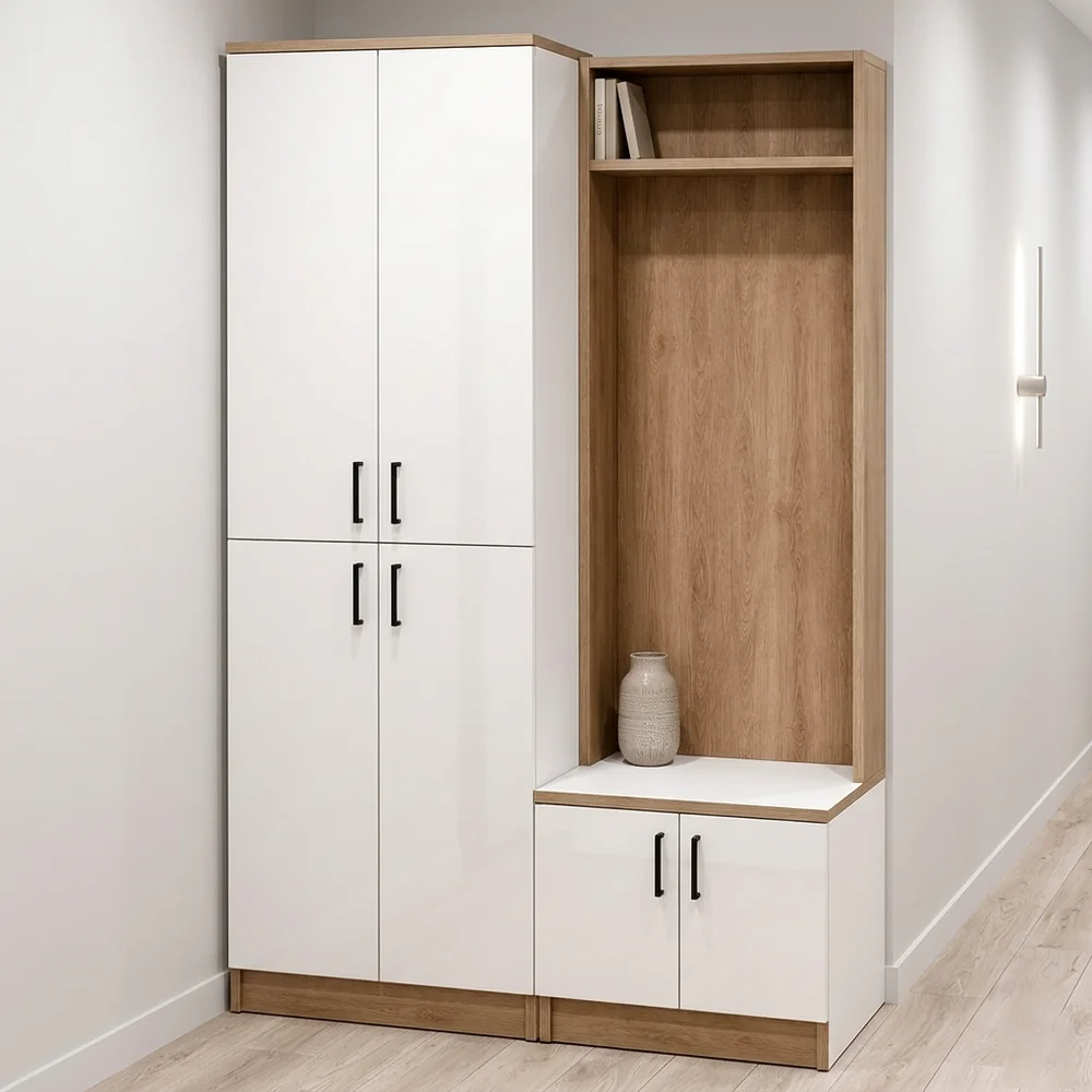 VS2 Modern Vestiyer Dolap Beyaz
